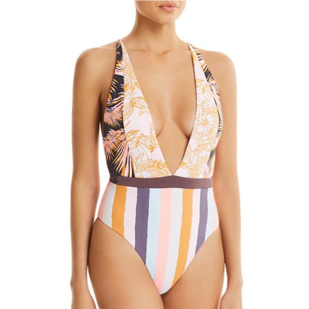 Reversible one-piece swimsuit. NWT